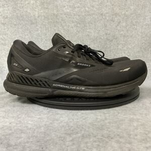 Brooks Womens Adrenaline GTS 23 1203811B020 Black Running Shoes Sneakers Sz 13